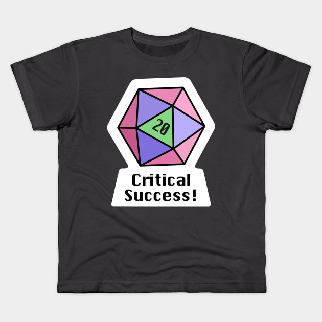 Critical Success! (Trigender) Kids T-Shirt by OctopodArts